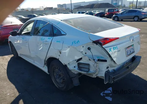 2020 Honda Civic Lx from USA, damaged, VIN 2HGFC2F63LH523765